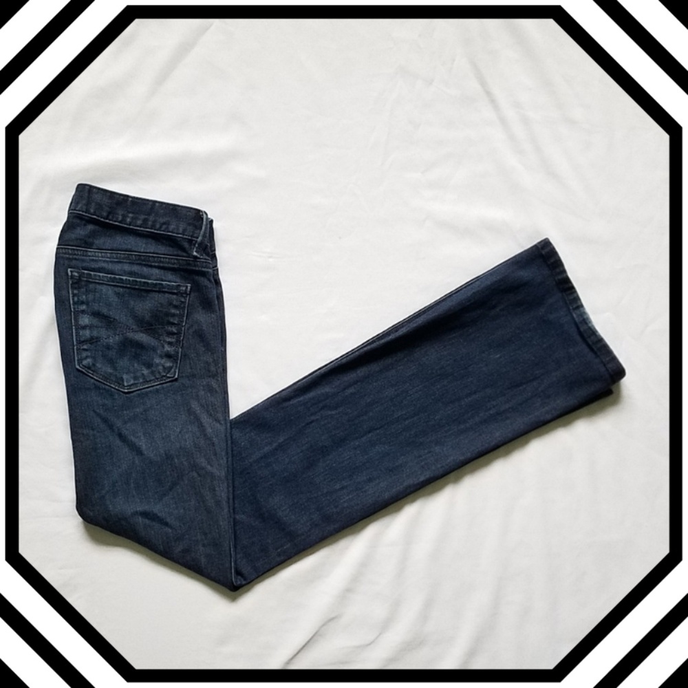 LOFT Modern Boot Cut Dark Wash Jeans